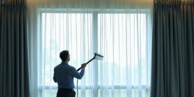 Commercial curtain stain removal service grovedale-vic hotels offices restaurants